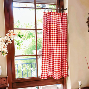 窗帘遮光2024新款 小窗户挂钩飘窗厨房卫生间宿舍上铺帘 免打孔安装