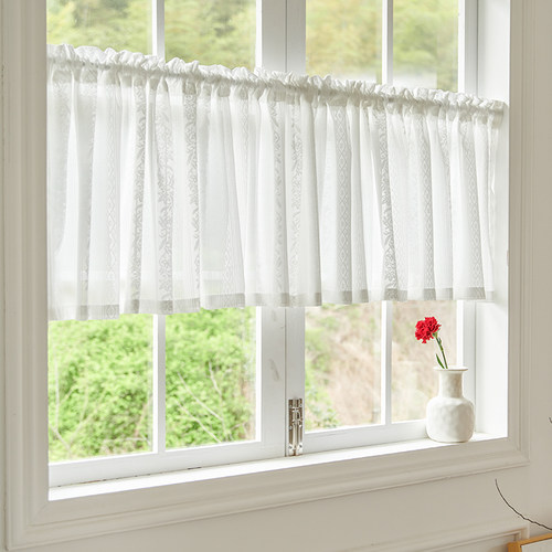 卫生间日式门帘半帘免打孔