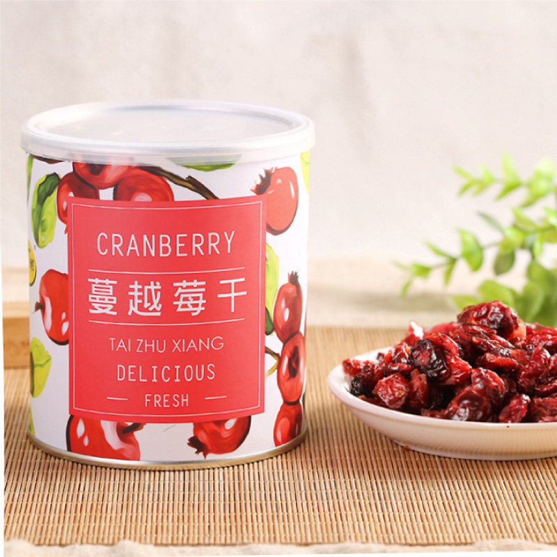 台竹乡蔓越莓干300g美国进口原材烘焙原料小红梅果脯零食蜜饯果干