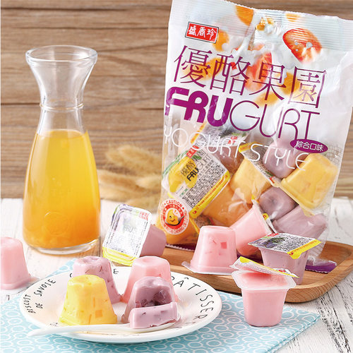 台湾进口盛香珍综合4种水果味