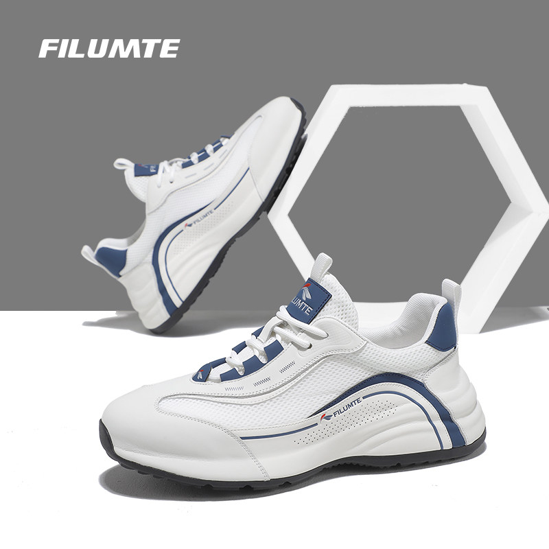 FILUMTE品牌男鞋2026夏季新款网面鞋子男士正品运动休闲鞋子真皮