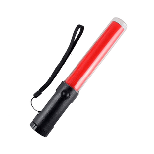 LED多功能交通指挥棒电子口哨闪光棒充电式户外照明手持夜间警示