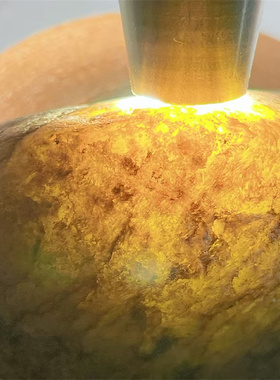 D20348缅甸天然翡翠原石老坑木那场口牌子料 重339克