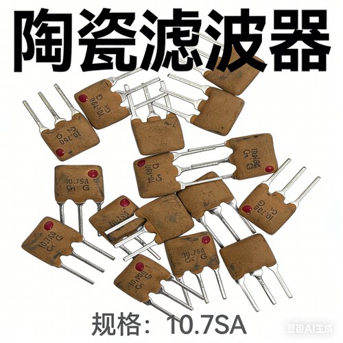 SFELF10M7HAA0-B0 插件陶瓷滤波器 信号调节10.7SA 3.5dB±1.5dB