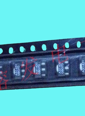 AS1431DR4S7/精密可调分流稳压器/SOT-89丝印:AS1431