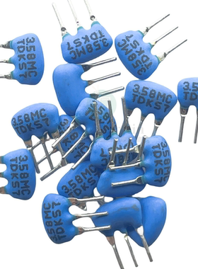 全新原装FCR3.58MC5 直插陶瓷晶振 3.58M 陶振 3.58MHZ 蓝色 TDK