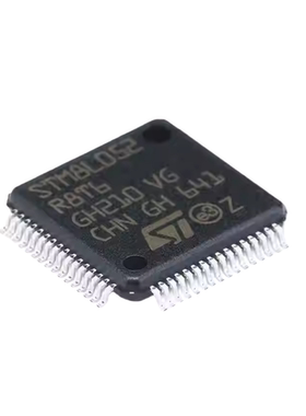 全新原装 STM8L052R8T6 LQFP-64 16MHz/64KB闪存/8位微控制器-MCU