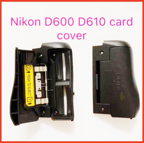 全新适用于尼康D610，D600卡槽盖CF卡盖单盖带框架 相机卡盖