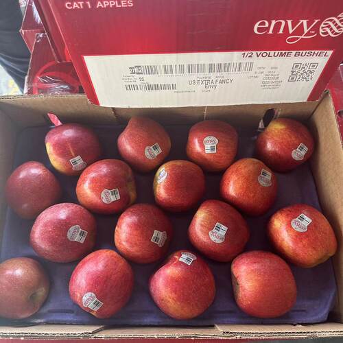美国爱妃苹果 散装约4~6斤新鲜进口envy3616不氧化甜脆红苹果水果