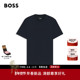 阿斯顿马丁联名 男士 26年春季 BOSS博斯 新款 棉质T恤