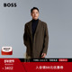 羊毛混纺宽松外套 男士 70%羊毛 BOSS博斯