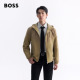 汪顺同款 26年春季 连帽夹克外套 BOSS博斯 男士 新款 夹克