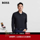 POLO衫 情人节礼物 经典 修身 款 男士 长袖 BOSS博斯 柔软舒适经典