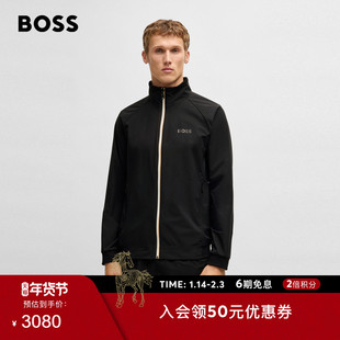 【速干夹克】BOSS博斯 男士网面衬里四向弹力面料速干夹克