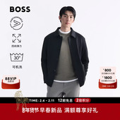 机能通勤 26年春季 夹克外套 BOSS博斯 男士 新款 宽松夹克外套