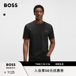 【保时捷联名】BOSS博斯 男士款棉质T恤