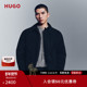 HUGO雨果 型风衣领设计夹克棉服外套 常规版 男士 冬款