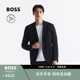 机能通勤 弹力泡泡纱可机洗修身 轻量零感 男士 西装 BOSS博斯