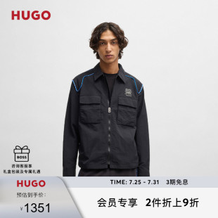 雨果男士 HUGO 型衬衫 外套 新款 2025夏季 联名 宽松版