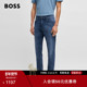 蓝色常规版 型牛仔裤 男士 Maine 情人节礼物 BOSS博斯