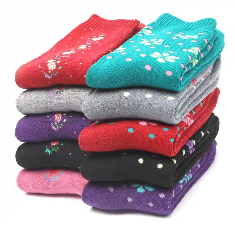 中老年松口棉袜中长筒常规加厚妈妈款长袜中腰保暖女士秋冬棉袜子,女士内衣/男士内衣/家居服,中筒袜,淘宝优惠券,粉丝福利购,淘宝优惠卷