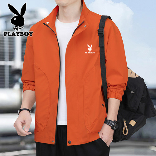 花花公子春秋季新款户外夹克