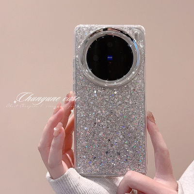 适用于vivo手机壳闪粉满天星