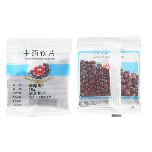 莲福堂 燕来福 炒酸枣仁10g 中药饮片批发小包装中国药材