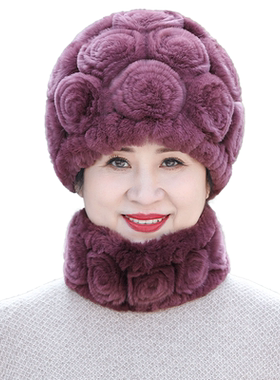 帽子中老年人加厚保暖百搭