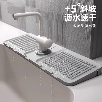 厨房抽拉式水龙头冷热全铜白色洗菜盆洗手盆万向洗碗池伸缩防溅水