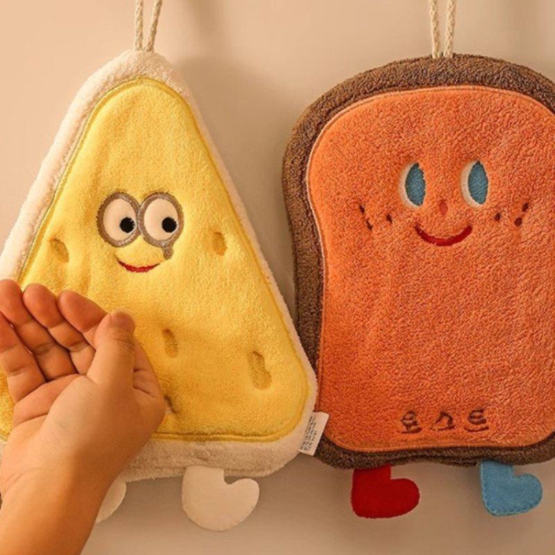 可爱擦手巾挂式吸水加厚卫生间擦手帕毛巾小方巾厨房抹布卡通速干,家庭/个人清洁工具,厨房擦手巾,淘宝优惠券,粉丝福利购,淘宝优惠卷