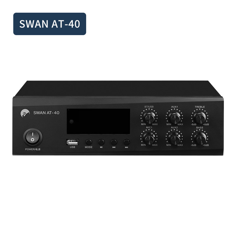 惠威AT-40A定压蓝牙功放机天花吸顶喇叭放大器40W/60W/80W/120W