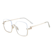 下半框眼镜 时尚 倒框无边框眼镜 7577新款 潮流个性 墨镜防紫外线