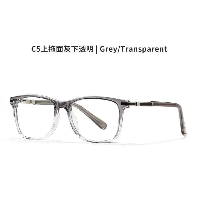 亚马逊新款防蓝光眼镜方形欧美外贸现货批发眼镜框弹簧镜腿60027