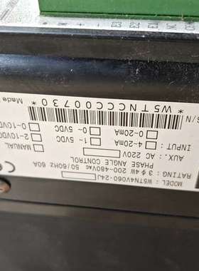 NWATT桦特W5系列调整器，型号W5TN4V060-2需问价