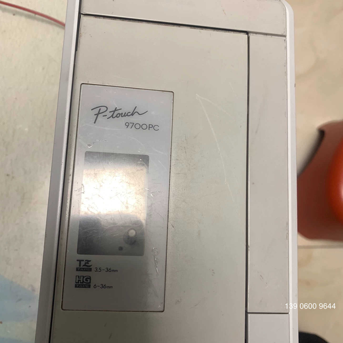 兄弟PT-9700PC标签打印机，连接电脑打印，单机没需问价