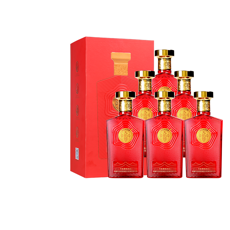 天佑德青稞酒52度祁连山6瓶清香