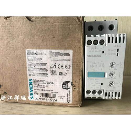 原装正品软启动3RW3026-1