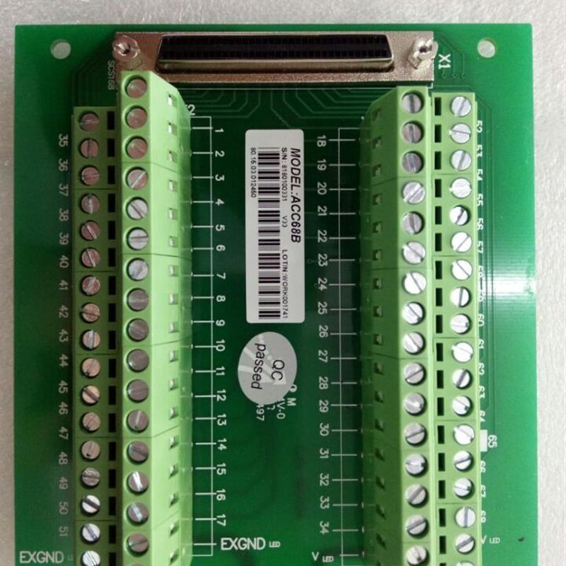 运动卡接线板ACC68B  MCC1410B-AC68停产用ACC1410-VA 替代