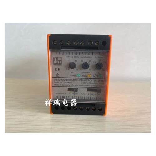 IFM易福门DD1转速监视