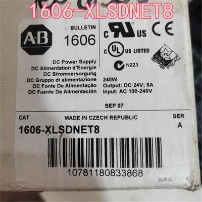 美国罗克韦尔 Allen-Bradley 开关电源 1606-XLSDNET8 顺丰包邮