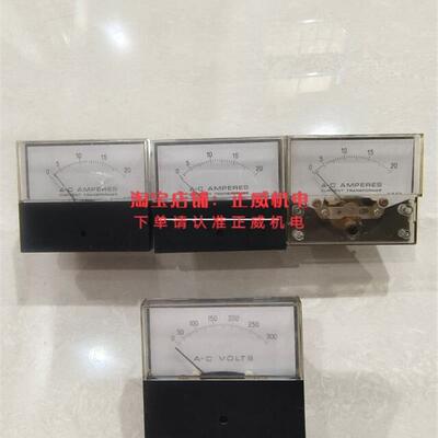 美国仪表A-C VOLTS 0-300/A-C AMPERES 0-20