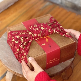 2026新年马年糖果饼干包装盒高档春节礼盒木盒雪花酥牛轧糖礼盒