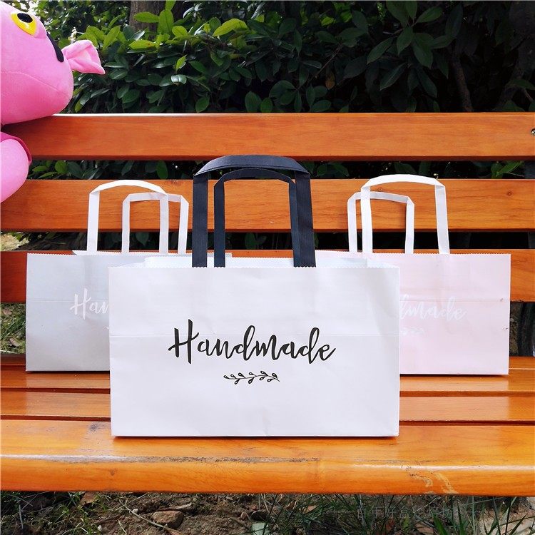 创意伴手礼手提袋ins纸袋小清新手提纸袋 月饼雪花酥蛋黄酥礼品袋