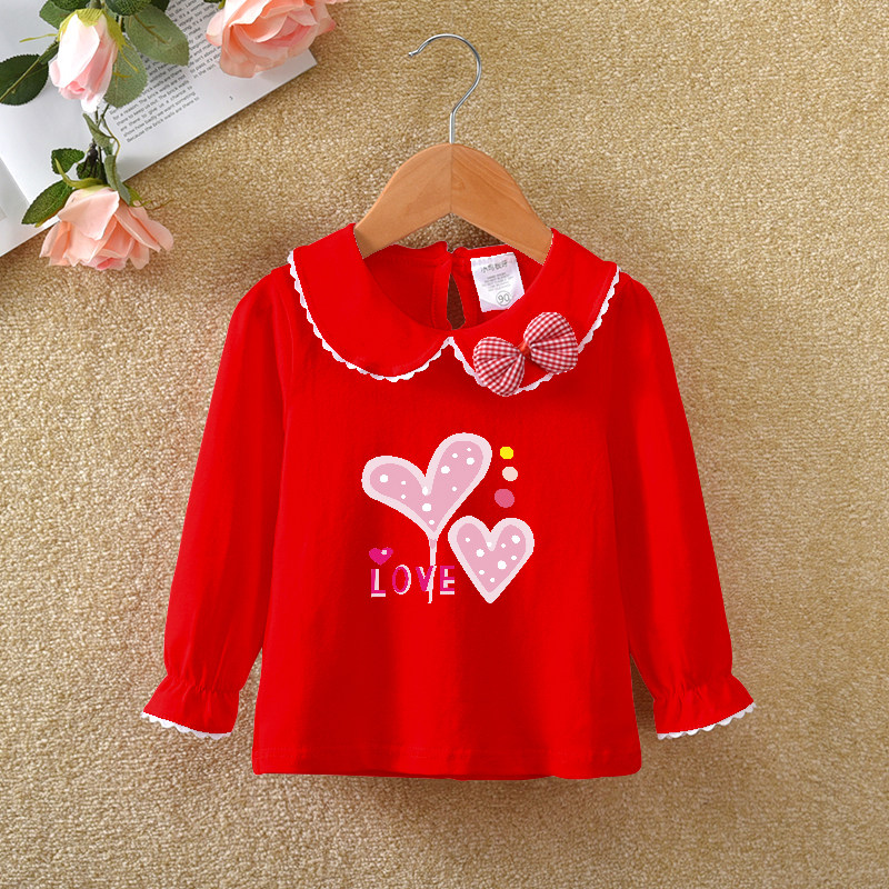 儿童长袖T恤纯棉打底衫秋装春秋童装婴儿儿童宝宝上衣小童潮女童,童装/婴儿装/亲子装,T恤,淘宝优惠券,粉丝福利购,淘宝优惠卷