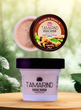 泰国BANNA胶原蛋白&维生素E去角质面部磨砂膏100g 滋养亮白肌肤