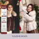 牛角扣狐狸毛领保暖羽绒服女冬季 雅舒曼&图图妈 开心果 厚外套