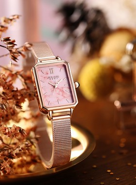 聚利时手表女款小众轻奢生日礼物送女朋友女生老婆闺蜜实用高级感
