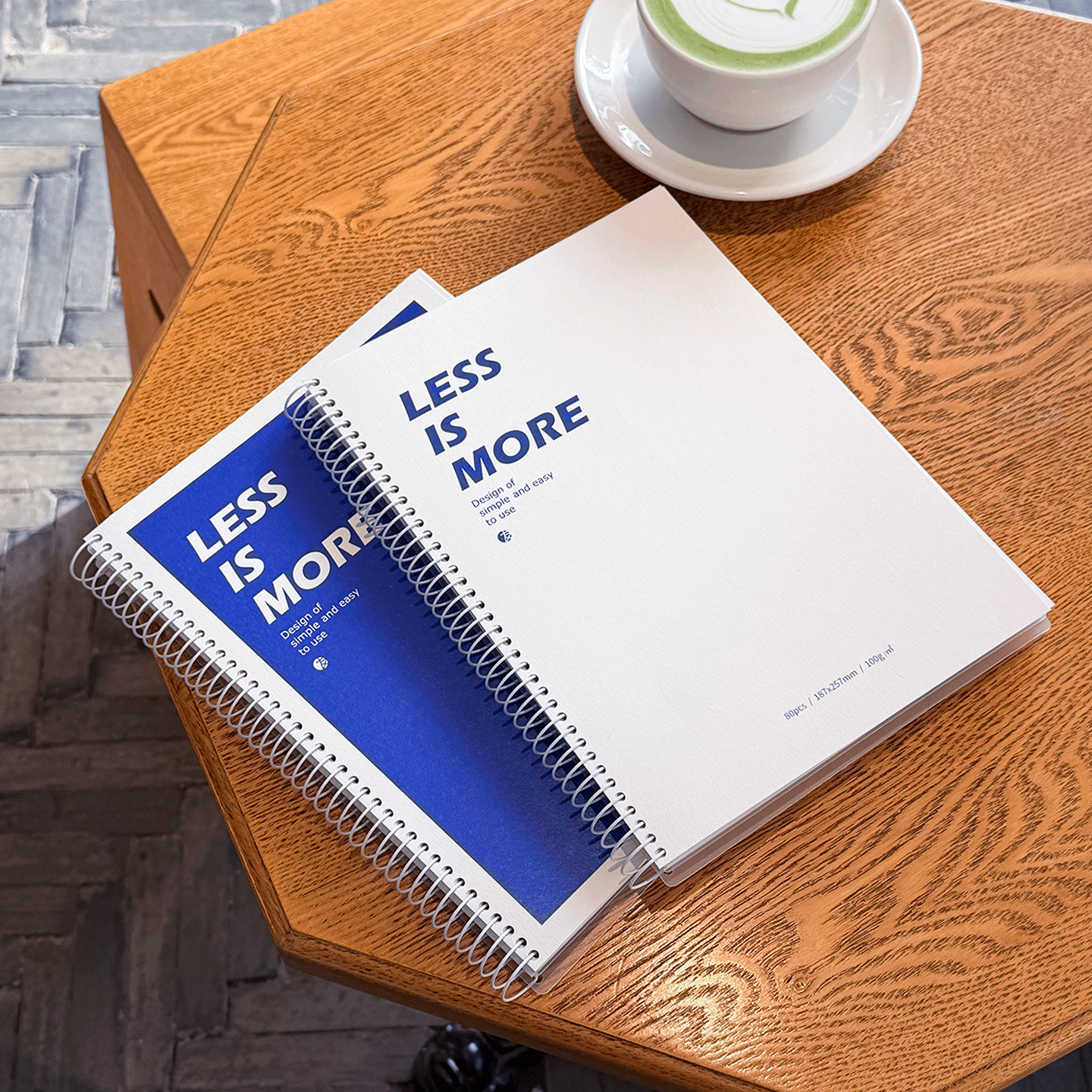 B5可撕空白本 高颜值allinone笔记本子文艺大学生简约加厚摘抄记事本绘画手画插画白纸ins风日记本螺旋线圈本