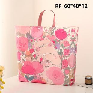 夏凉被包装 袋床盖收纳袋手提袋覆膜无纺布手拎袋抱枕礼品袋可印字